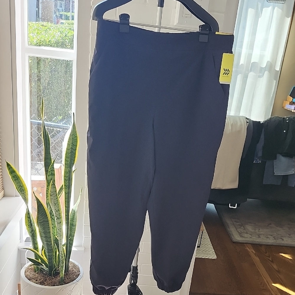 All In Motion Black Joggers, Xxl Plus